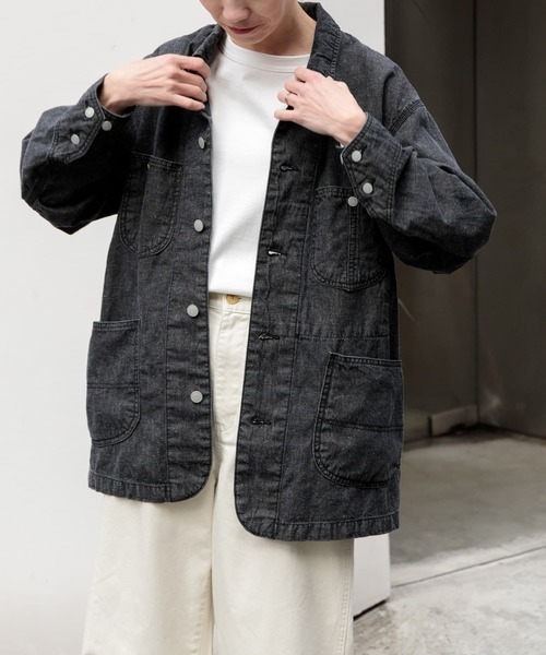 美品　ma liberte by ito カバーオール　黒 楽天市場】デニム カバーオール（カラーブラック）（メンズ
