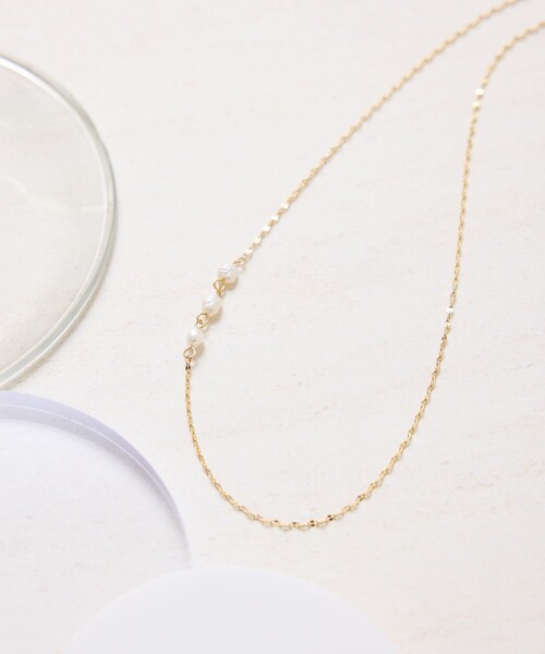 ROPE' PICNIC(ロペピクニック)の「淡水パールマグネットプチペンダント(ネックレス・レディース・ゴールド/シルバー系その他2・FREE)」の1枚目の写真