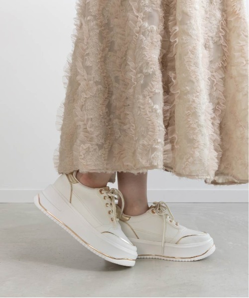 2WAY モノグラムパーツボリュームスニーカー（スニーカー）｜RANDA