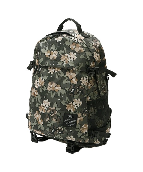 KiU（キウ）の「KiU/キウ　600D BACKPACK（バックパック/リュック・メンズ・ダークグリーン/その他2/ブラック/オリーブ/ネイビー・FREE）」の4枚目の写真