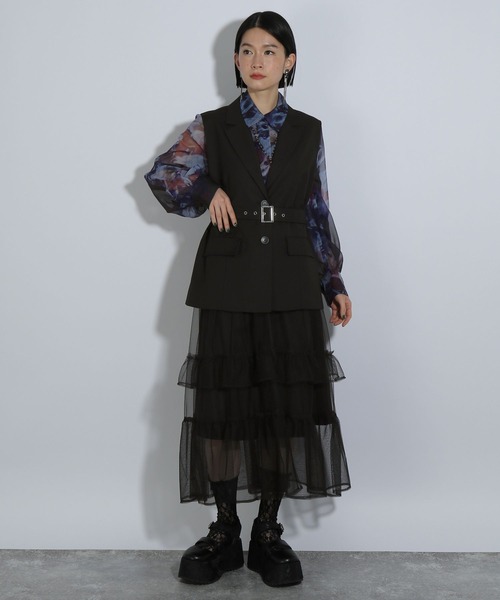 HARE 2WAYジレワンピース ブラック セール】2WAYジレワンピース(HARE)（ワンピース）｜HARE（ハレ）の