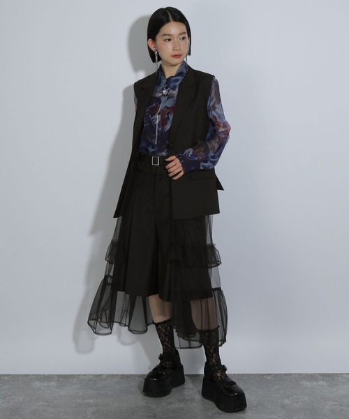 【HARE】2WAY ジレワンピース 2WAYジレワンピース(HARE)（ワンピース）｜HARE（ハレ）の