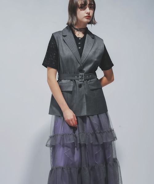 HARE ロングジレ 黒 楽天市場】【SALE／41%OFF】YOSEロングコート HARE ハレ