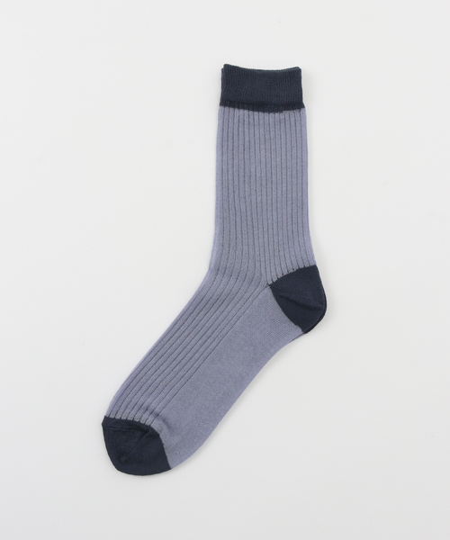 GLEN CLYDE（グレンクライド）の「【GLEN CLYDE/グレンクライド】COTTONハイショクSOX：ソックス（ソックス/靴下・レディース・ブルー系その他/イエロー/ライトグレー/グリーン/ブラウン系その他・FREE）」の5枚目の写真