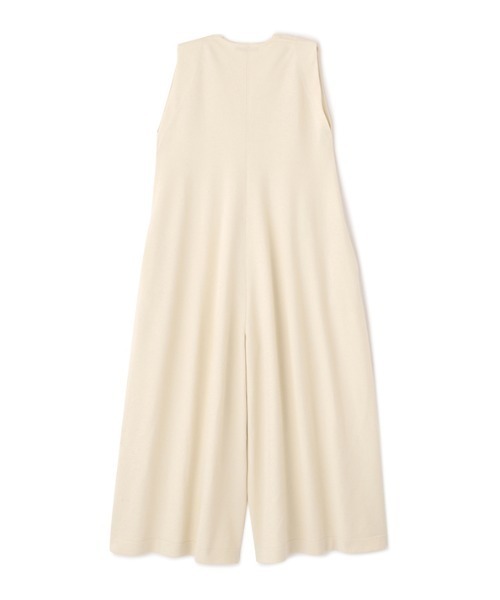 最終価格　etre tokyo フロントボタンニットオールインワン フロントボタンニットオールインワン(S IVORY): ワンピース