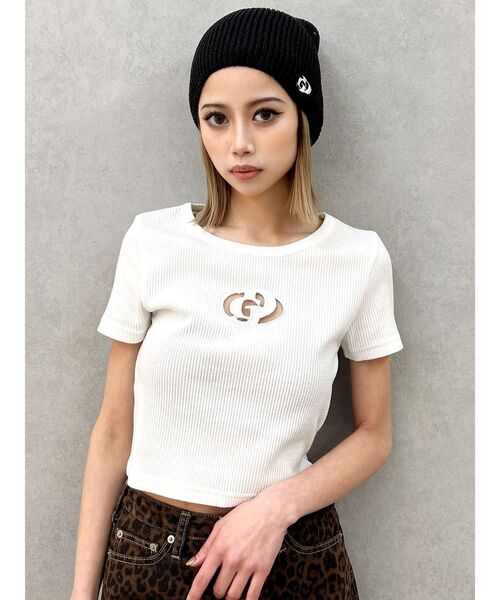 GYDA（ジェイダ）の「GD embroidery ニットCAP（ニットキャップ/ビーニー・レディース・ブラック・FREE）」の22枚目の写真