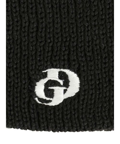 GYDA（ジェイダ）の「GD embroidery ニットCAP（ニットキャップ/ビーニー・レディース・ブラック・FREE）」の12枚目の写真
