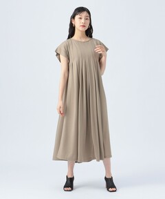 セール】シルキータフタドッキングワンピース 【低身長・小柄