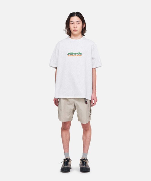 Gramicci(グラミチ)の「CLIMB TEE|クライムTシャツ(Tシャツ/カットソー・メンズ・ヘザーグレー/ブラック系その他/カーキ/ホワイト・S/M/L/XL/XXL)」の4枚目の写真