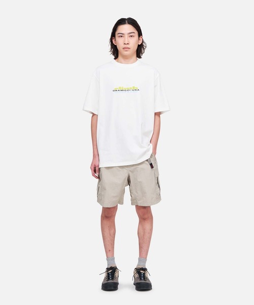 Gramicci(グラミチ)の「CLIMB TEE|クライムTシャツ(Tシャツ/カットソー・メンズ・ヘザーグレー/ブラック系その他/カーキ/ホワイト・S/M/L/XL/XXL)」の8枚目の写真
