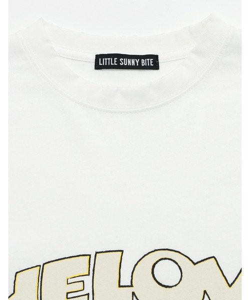 Little sunny bite(リトルサニーバイト)の「fake layered long tee(Tシャツ/カットソー・レディース・ブラック/ホワイト/ピンク・SMALL/MEDIUM)」の8枚目の写真