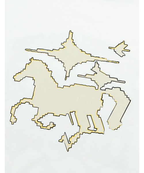 Little sunny bite(リトルサニーバイト)の「fake layered long tee(Tシャツ/カットソー・レディース・ブラック/ホワイト/ピンク・SMALL/MEDIUM)」の15枚目の写真