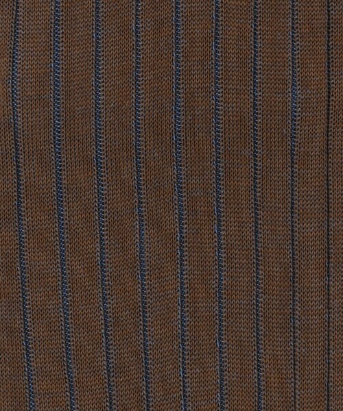 UNITED ARROWS（ユナイテッドアローズ）の「＜SOZZI＞ 2トーンカラー ハイソックス（ソックス/靴下・メンズ・グレー/ブラウン/ダークブラウン/ネイビー・FREE）」の8枚目の写真