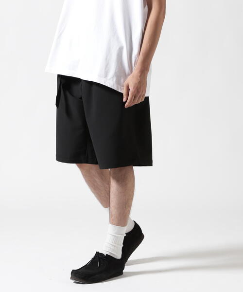 BEAVER（ビーバー）の「B omnivore/ビーオムニボー　PS BELT SHORTS PSベルトショーツ（その他パンツ・メンズ・チャコールグレー/ブラック・L/M）」の18枚目の写真