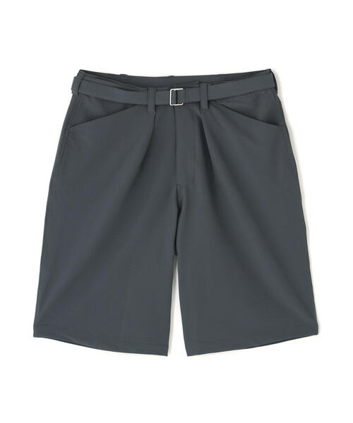 BEAVER（ビーバー）の「B omnivore/ビーオムニボー　PS BELT SHORTS PSベルトショーツ（その他パンツ・メンズ・チャコールグレー/ブラック・L/M）」の2枚目の写真
