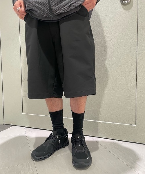 BEAVER（ビーバー）の「B omnivore/ビーオムニボー　PS BELT SHORTS PSベルトショーツ（その他パンツ・メンズ・チャコールグレー/ブラック・L/M）」の10枚目の写真
