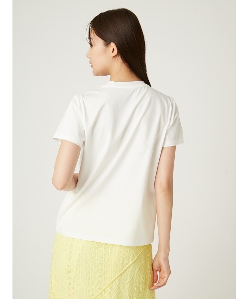 FRAY I.D 新品　フルーツビジューエンブロイダリーTシャツ　2025 フルーツビジューエンブロイダリーTシャツ／ウォッシャブル（T
