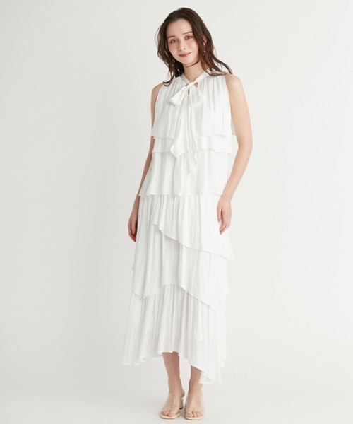 CELFORD（セルフォード）の「ギャザーティアードブラウス（シャツ/ブラウス・レディース・ミント/ブラウン/ホワイト・FREE）」の13枚目の写真