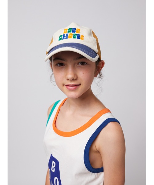 BOBO CHOSES(ボボショーズ)の「Bobo Choses color block cap(キャップ・キッズ・マルチ・HEAD52/HEAD54)」の6枚目の写真