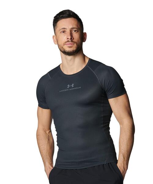 UNDER ARMOUR(アンダーアーマー)の「UAアイソチル ベント コンプレッション ショートスリーブ シャツ(トレーニング/メンズ)(Tシャツ/カットソー・メンズ・カーキ・M/L/2XL/S/XL)」の1枚目の写真