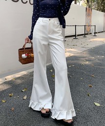 Doula Doula | 裾プリーツパンツ(その他パンツ)