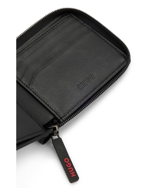 セール】ラウンドジップウォレット マットレザー スタックロゴ（財布