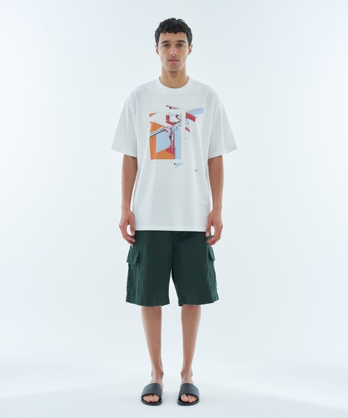 ESTNATION（エストネーション）の「ESTNATION / ツイル カーゴショーツ（その他パンツ・メンズ・ダークグリーン/チャコールグレー/レオパード・MEDIUM/LARGE/SMALL）」の20枚目の写真