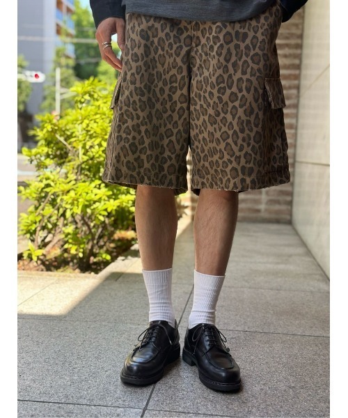 ESTNATION（エストネーション）の「ESTNATION / ツイル カーゴショーツ（その他パンツ・メンズ・ダークグリーン/チャコールグレー/レオパード・MEDIUM/LARGE/SMALL）」の9枚目の写真