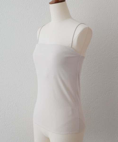 Whim Gazette(ウィムガゼット)の「【myporter】キャミソール(キャミソール・レディース・ブラック/グレイッシュベージュ/ホワイト・36/38)」の14枚目の写真