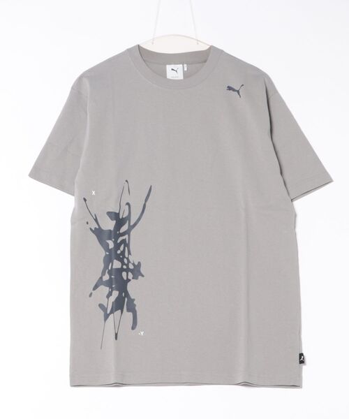 PUMA(プーマ)の「PUMA ウェア プーマウェア M NACHO TEE ショートスリーブ 630988 61CONCRETE GRAY(Tシャツ/カットソー・メンズ・グレー・MEDIUM/SMALL/LARGE/X-LARGE)」の1枚目の写真