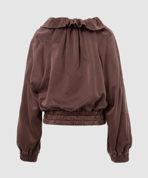 DRIES VAN NOTEN（ドリスヴァンノッテン）の「VOLY GD 1426 W.W.JACKET TAUPE（ブルゾン・レディース・その他・36/34）」の2枚目の写真