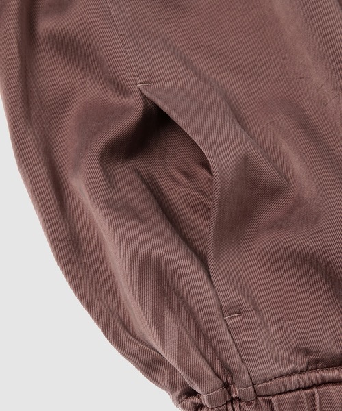 【DRIES VAN NOTEN】SS25 コクーン ブルゾン Taupe 送料関税込 25SS NEW】DRIES VAN NOTEN / ギャザー コクーンブルゾン (Dries