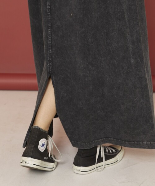 Freada(フリーダ)の「Freada/フリーダ ケミカルウォッシュ カットワンピース(ワンピース・レディース・ライトピンク/チャコールグレー/ワインレッド・MEDIUM/SMALL)」の17枚目の写真