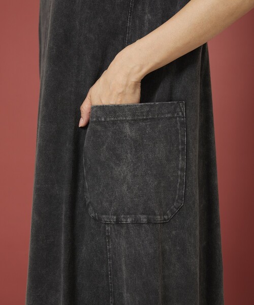 Freada(フリーダ)の「Freada/フリーダ ケミカルウォッシュ カットワンピース(ワンピース・レディース・ライトピンク/チャコールグレー/ワインレッド・MEDIUM/SMALL)」の20枚目の写真