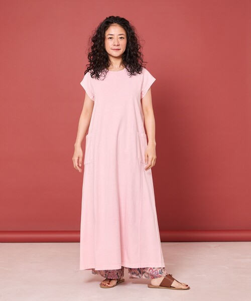 Freada フリーダ　ワンピース セール】Freada/フリーダ ケミカルウォッシュ カットワンピース