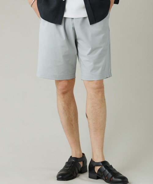 LIL VENDARS(リルヴェンダース)の「Buyer's Select/【接触冷感/吸水速乾/高通気】COOL THROUGH ハーフパンツ(その他パンツ・メンズ・ライトグレー/サックスブルー/ブラック/チャコール・LL/M/L)」の2枚目の写真