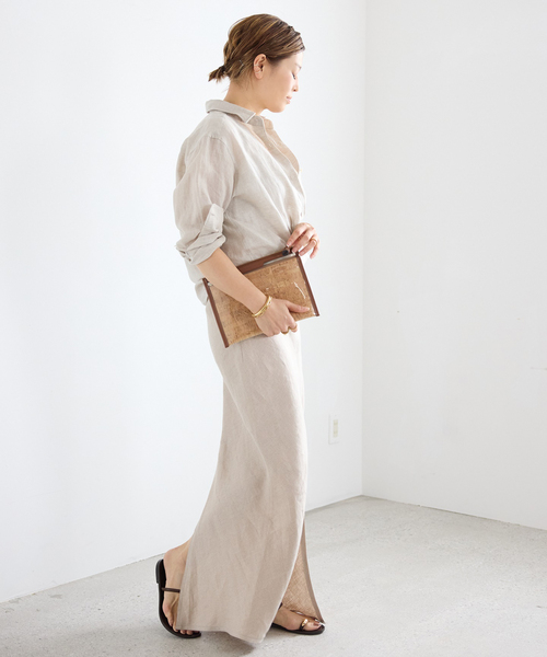 美品 ドゥーズィエムクラス OGLINEN タイトスカート OGLINEN タイトスカート（スカート）｜Deuxieme Classe