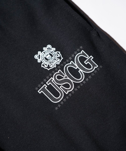 made in standard (メイドインスタンダード)の「MADE IN STANDARD メイドインスタンダード / "USCG"9INCH SWEAT SHORTS(その他パンツ・メンズ・ブラック/ヘザーグレー・MEDIUM/LARGE/X-LARGE)」の1枚目の写真