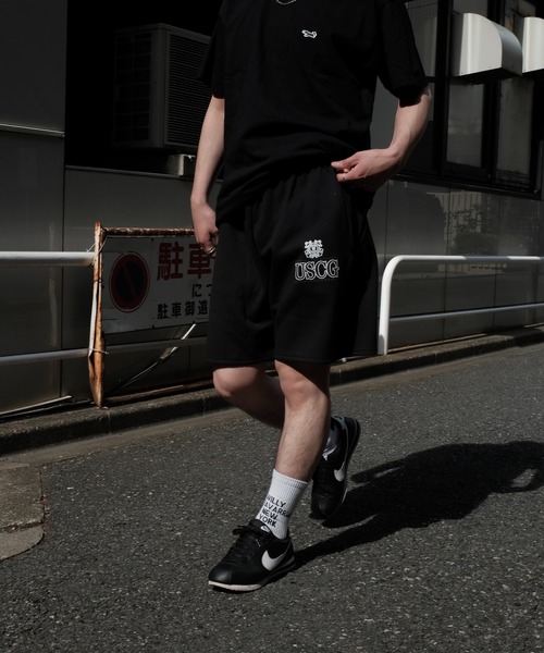 made in standard (メイドインスタンダード)の「MADE IN STANDARD メイドインスタンダード / "USCG"9INCH SWEAT SHORTS(その他パンツ・メンズ・ブラック/ヘザーグレー・MEDIUM/LARGE/X-LARGE)」の20枚目の写真