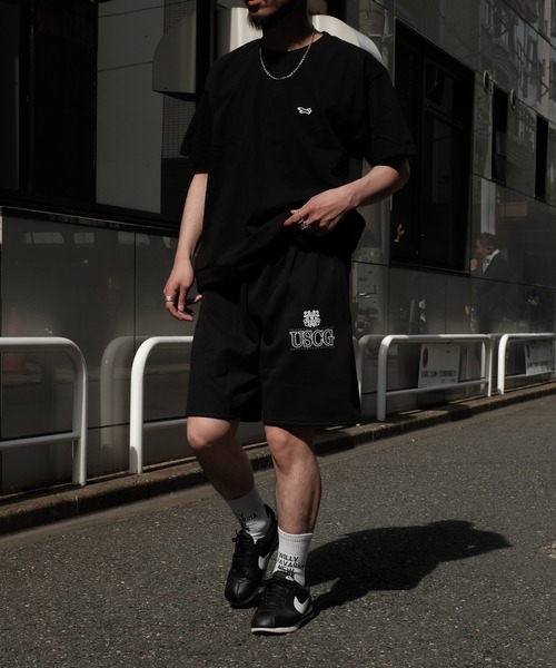 made in standard (メイドインスタンダード)の「MADE IN STANDARD メイドインスタンダード / "USCG"9INCH SWEAT SHORTS(その他パンツ・メンズ・ブラック/ヘザーグレー・MEDIUM/LARGE/X-LARGE)」の22枚目の写真