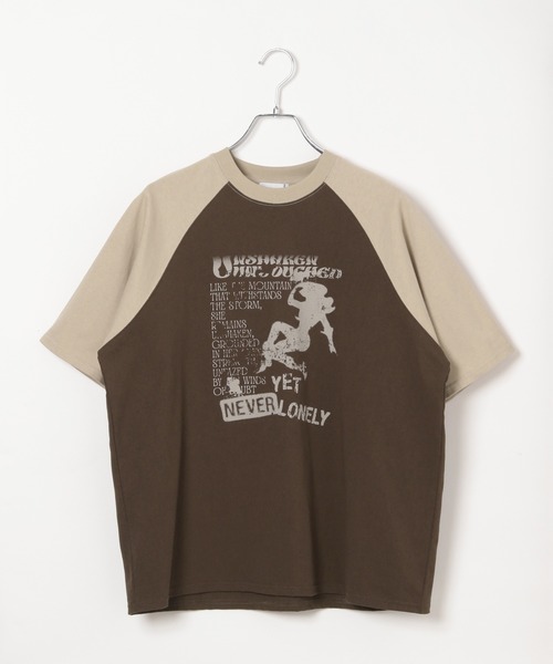 柏木べるくら　velcla    Tシャツ  Mサイズ セール】《UNISEX》カウガールラグランTシャツ（Tシャツ