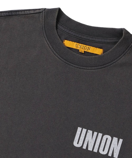 UNION(UNION TOKYO)(ユニオン)の「UNION TOKYO EMBLEM TEE ユニオントーキョー(Tシャツ/カットソー・メンズ・ブラック/ホワイト系その他・SMALL/MEDIUM/LARGE/X-LARGE/XX-LARGE)」の5枚目の写真