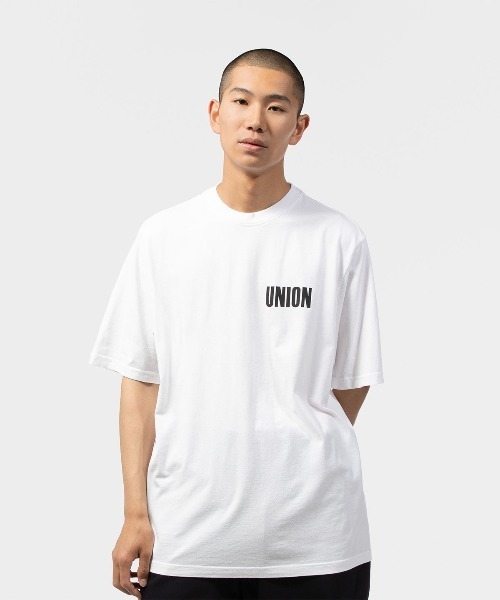 UNION(UNION TOKYO)(ユニオン)の「UNION TOKYO EMBLEM TEE ユニオントーキョー(Tシャツ/カットソー・メンズ・ブラック/ホワイト系その他・SMALL/MEDIUM/LARGE/X-LARGE/XX-LARGE)」の19枚目の写真