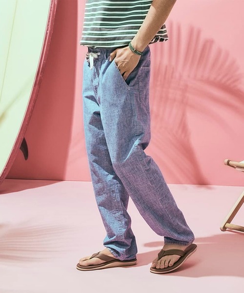 EDWIN（エドウィン）の「EDWIN エドウィン レギュラーストレート イージーパンツ（その他パンツ・メンズ・インディゴブルー/ブラック/ブルー・SMALL/MEDIUM/LARGE/X-LARGE）」の3枚目の写真