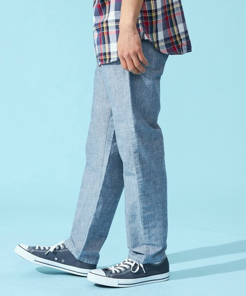 EDWIN（エドウィン）の「EDWIN エドウィン レギュラーストレート イージーパンツ（その他パンツ・メンズ・インディゴブルー/ブラック/ブルー・SMALL/MEDIUM/LARGE/X-LARGE）」の12枚目の写真