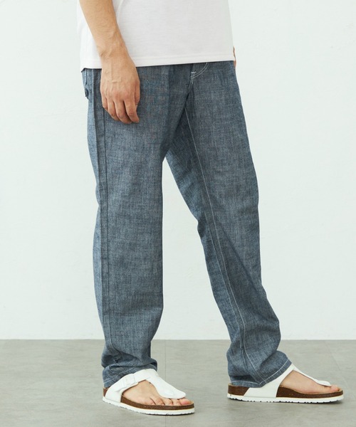 EDWIN（エドウィン）の「EDWIN エドウィン レギュラーストレート イージーパンツ（その他パンツ・メンズ・インディゴブルー/ブラック/ブルー・SMALL/MEDIUM/LARGE/X-LARGE）」の22枚目の写真