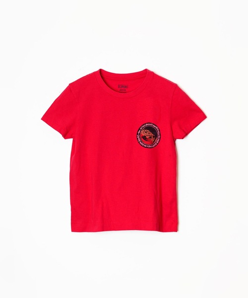 セール】SUPER FINE S/S T-SHIRT (RASTER CIRCLE) スーパーファイン