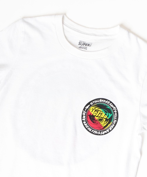 HOLIDAY（ホリデイ）の「SUPER FINE S/S T-SHIRT (RASTER CIRCLE