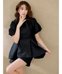 dazzlin | 【藤井サチコラボ】フクレジャカードチュニックショートパンツ(その他パンツ)