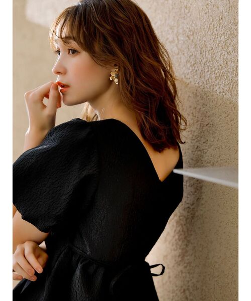 dazzlin フクレジャカードチュニック dazzlin パンツ 「藤井サチコラボ」フクレジャカードチュニック